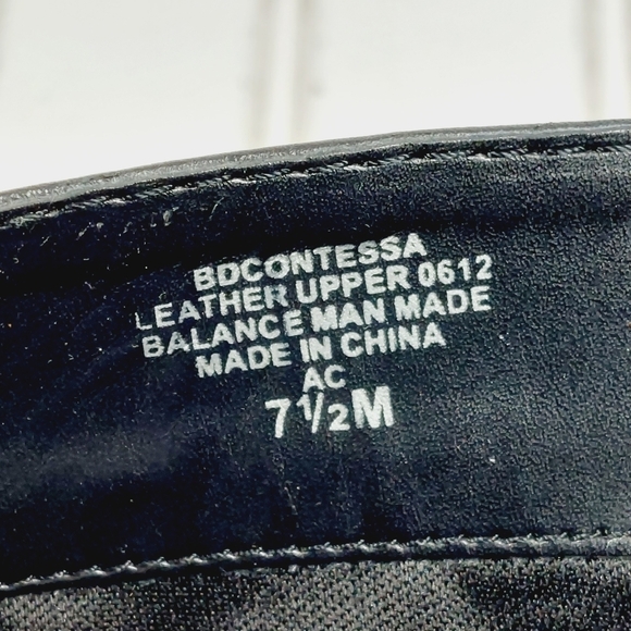 Bandolino Black Heeled Boots - Picture 9 of 12